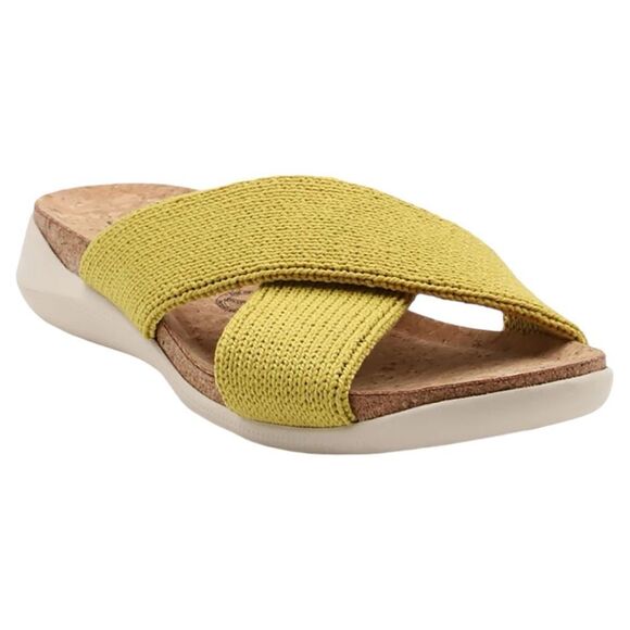 ARCOPEDICO Women’s Pantanal H80 Knit Slides in the Size 40/9 US in Mustard Color - Picture 5 of 15